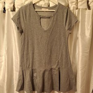 No Comment Gray Women's Top Lg 💜💜💜💜